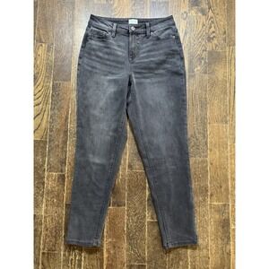 Time and Tru Jeans Women's Size 2 Regular Straight Denim Stretch Gray